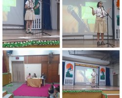 English ELocution Competition 2024-25 Std V